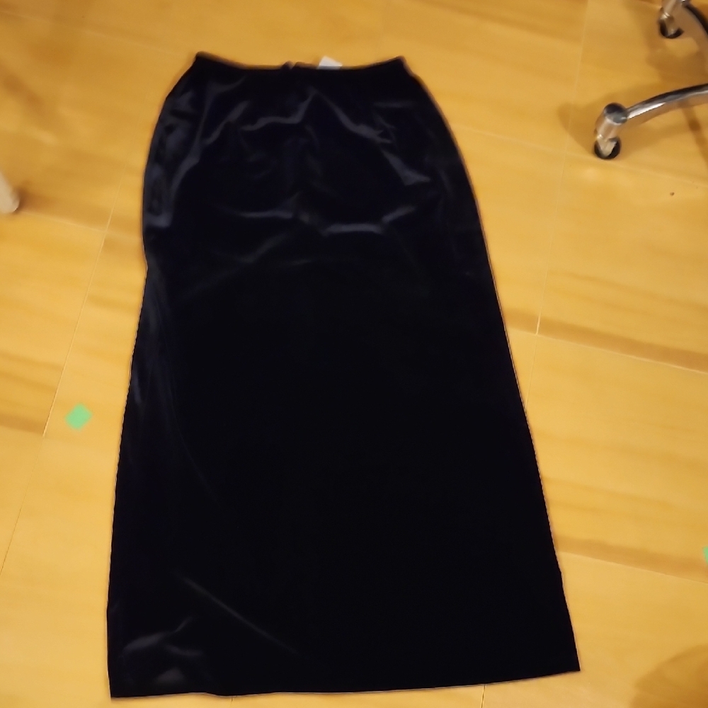 Old Navy Elegant Black Maxi Skirt